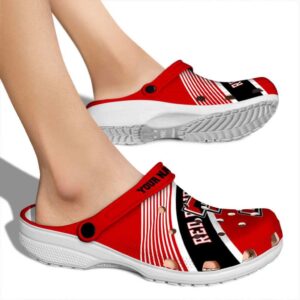 Custom Texas Tech Red Raiders Vibrant Dual Tone Crocs High quality
