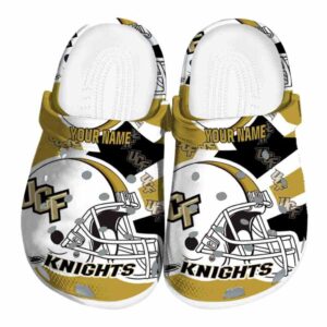 Custom UCF Knights Football Helmet Crocs Best selling
