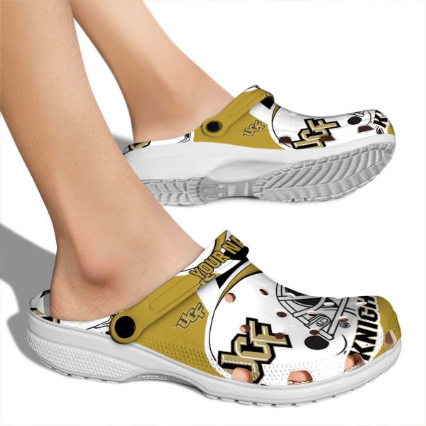 Custom UCF Knights Football Helmet Crocs High quality