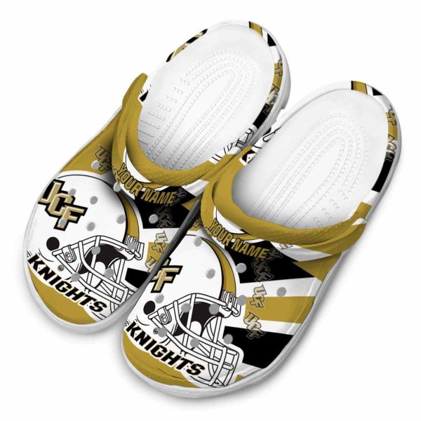 Custom UCF Knights Football Helmet Crocs Trendy