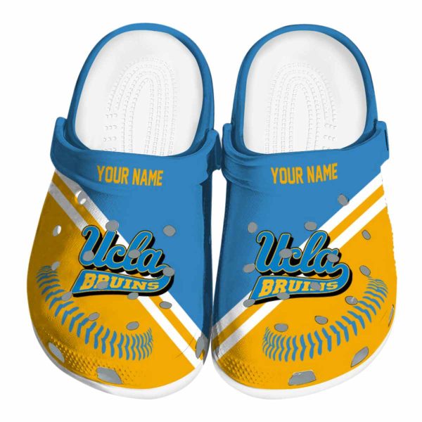 Custom UCLA Bruins Baseball Motif Crocs Best selling