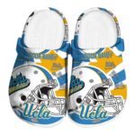 Custom UCLA Bruins Football Helmet Crocs Best selling