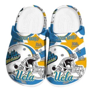 Custom UCLA Bruins Football Helmet Crocs Best selling