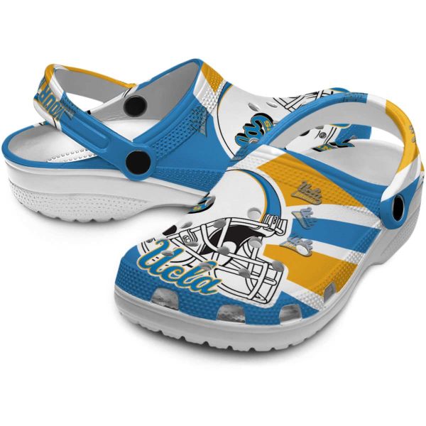 Custom UCLA Bruins Football Helmet Crocs Latest Model
