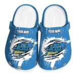Custom UCLA Bruins Splash Motif Background Crocs Best selling