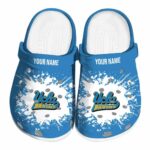 Custom UCLA Bruins Splatter Background Crocs Best selling