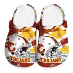 Custom USC Trojans Football Helmet Crocs Best selling
