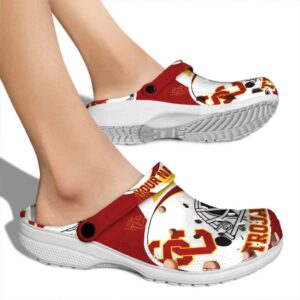 Custom USC Trojans Football Helmet Crocs High quality