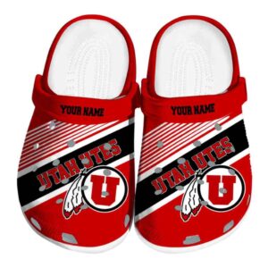 Custom Utah Utes Vibrant Dual Tone Crocs Best selling
