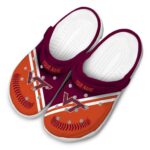 Custom Virginia Tech Hokies Baseball Motif Crocs Best selling