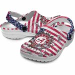 Customized Alabama Crimson Tide Freedom Splinter Crocs Best selling