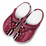 Customized Arizona Cardinals Contrasting Stripes Crocs Best selling
