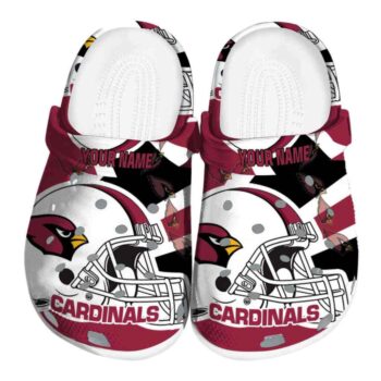Customized Arizona Cardinals Football Helmet Crocs Best selling