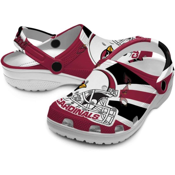 Customized Arizona Cardinals Football Helmet Crocs Latest Model