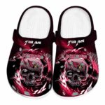 Customized Arizona Cardinals Gothic Skull Crocs Best selling