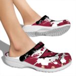 Customized Arizona Cardinals Splatter Pattern Crocs Best selling