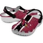 Customized Arizona Cardinals Vertical Stripes Crocs Best selling
