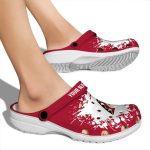 Customized Arizona Diamondbacks Splatter Background Crocs Best selling