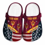 Customized Arizona State Sun Devils Star-Spangled Side Pattern Clog 1 Customized Arizona State Sun Devils Star Spangled Side Pattern Crocs Best selling