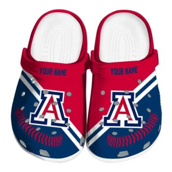 Customized Arizona Wildcats Baseball Motif Crocs Best selling