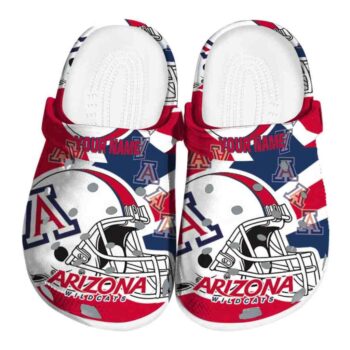 Customized Arizona Wildcats Football Helmet Crocs Best selling
