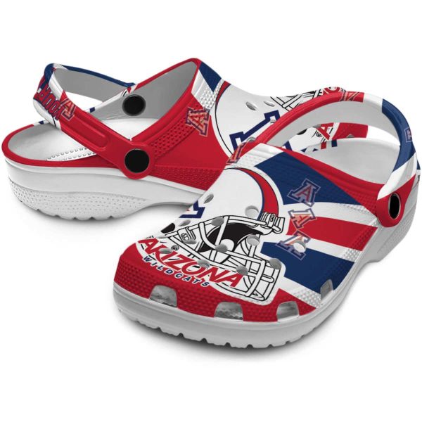 Customized Arizona Wildcats Football Helmet Crocs Latest Model