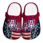 Customized Arizona Wildcats Star Spangled Side Pattern Crocs Best selling