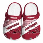 Customized Arkansas Razorbacks Vibrant Dual Tone Crocs Best selling