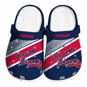 Customized Atlanta Braves Vibrant Dual Tone Crocs Best selling