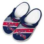 Customized Atlanta Braves Vibrant Dual Tone Crocs Best selling