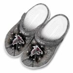 Customized Atlanta Falcons Cracked Ground Texture Crocs Best selling