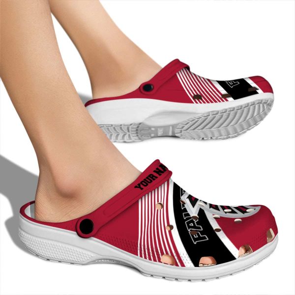 Customized Atlanta Falcons Vibrant Dual Tone Crocs High quality