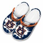 Customized Auburn Tigers Splatter Pattern Crocs Best selling