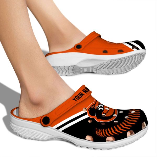 Customized Baltimore Orioles Baseball Motif Crocs High quality