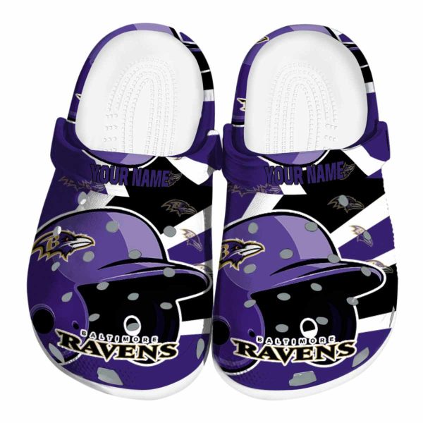 Customized Baltimore Ravens Baseball Helmet Crocs Best selling