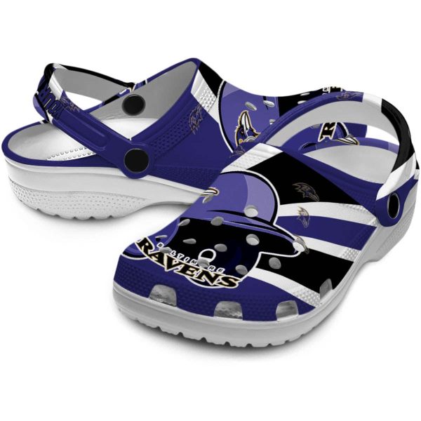 Customized Baltimore Ravens Baseball Helmet Crocs Latest Model