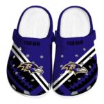 Customized Baltimore Ravens Football Motif Crocs Best selling