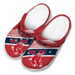 Customized Boston Red Sox Vibrant Dual Tone Crocs Trendy