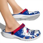 Customized Buffalo Bills Splash Art Crocs Best selling
