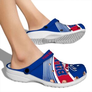 Customized Buffalo Bills Vibrant Dual Tone Crocs High quality