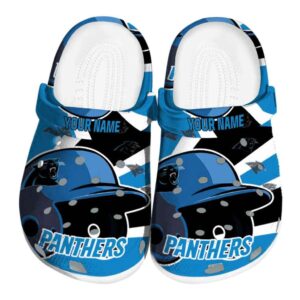 Customized Carolina Panthers Baseball Helmet Crocs Best selling