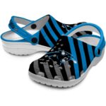 Customized Carolina Panthers Star Spangled Graphic Crocs Best selling