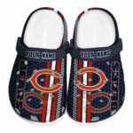 Customized Chicago Bears Contrasting Stripes Crocs Best selling
