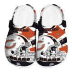 Customized Chicago Bears Football Helmet Crocs Best selling