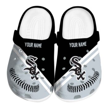Customized Chicago White Sox Baseball Motif Crocs Best selling