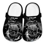 Customized Chicago White Sox Gothic Skull Crocs Best selling