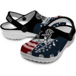 Customized Chicago White Sox Star Spangled Side Pattern Crocs Best selling