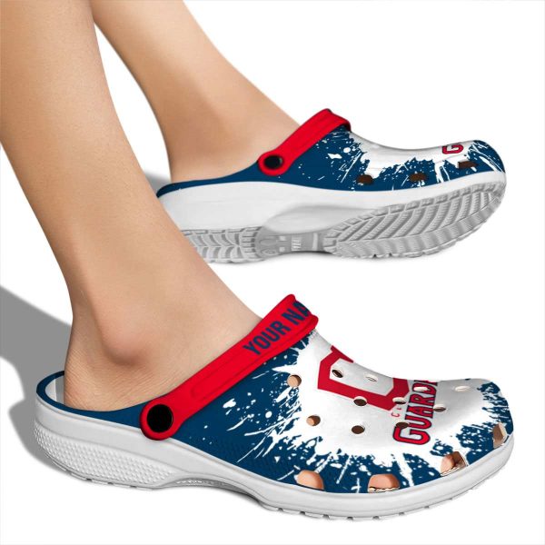Customized Cleveland Guardians Splash Art Crocs High quality