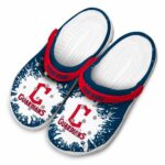 Customized Cleveland Guardians Splash Art Crocs Best selling