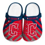 Customized Cleveland Guardians Star Spangled Graphic Crocs Best selling